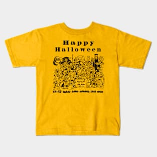 Halloween Full Gang Kids T-Shirt